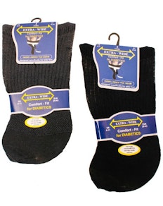 Big Foot Extra Wide Socks For Diabetics 3 Pack